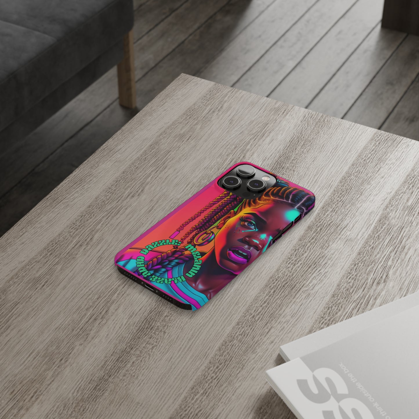 ADHD Dazzle - Melanin Blaze Slim Phone Cases