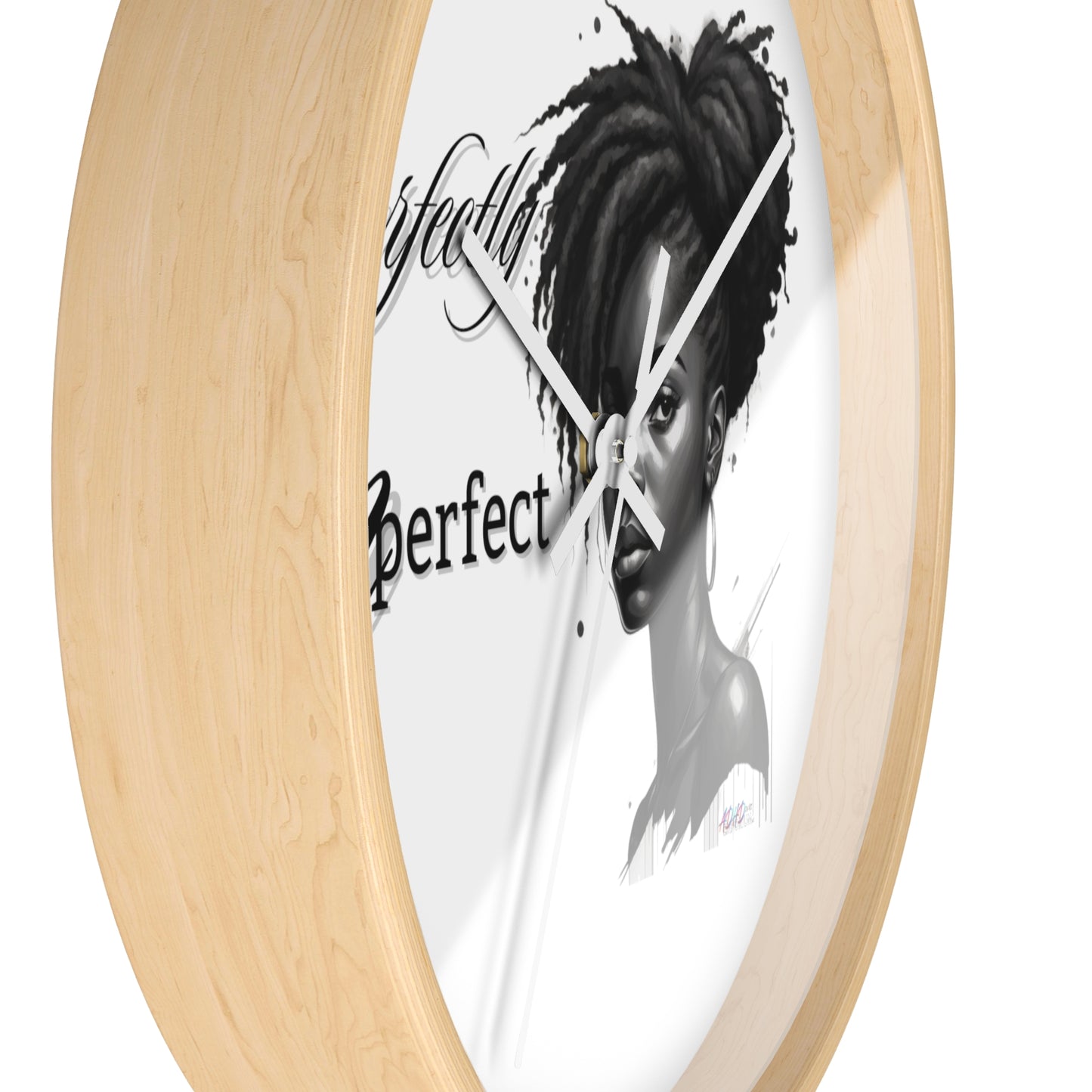 Perfectly Mperfect Wall Clock