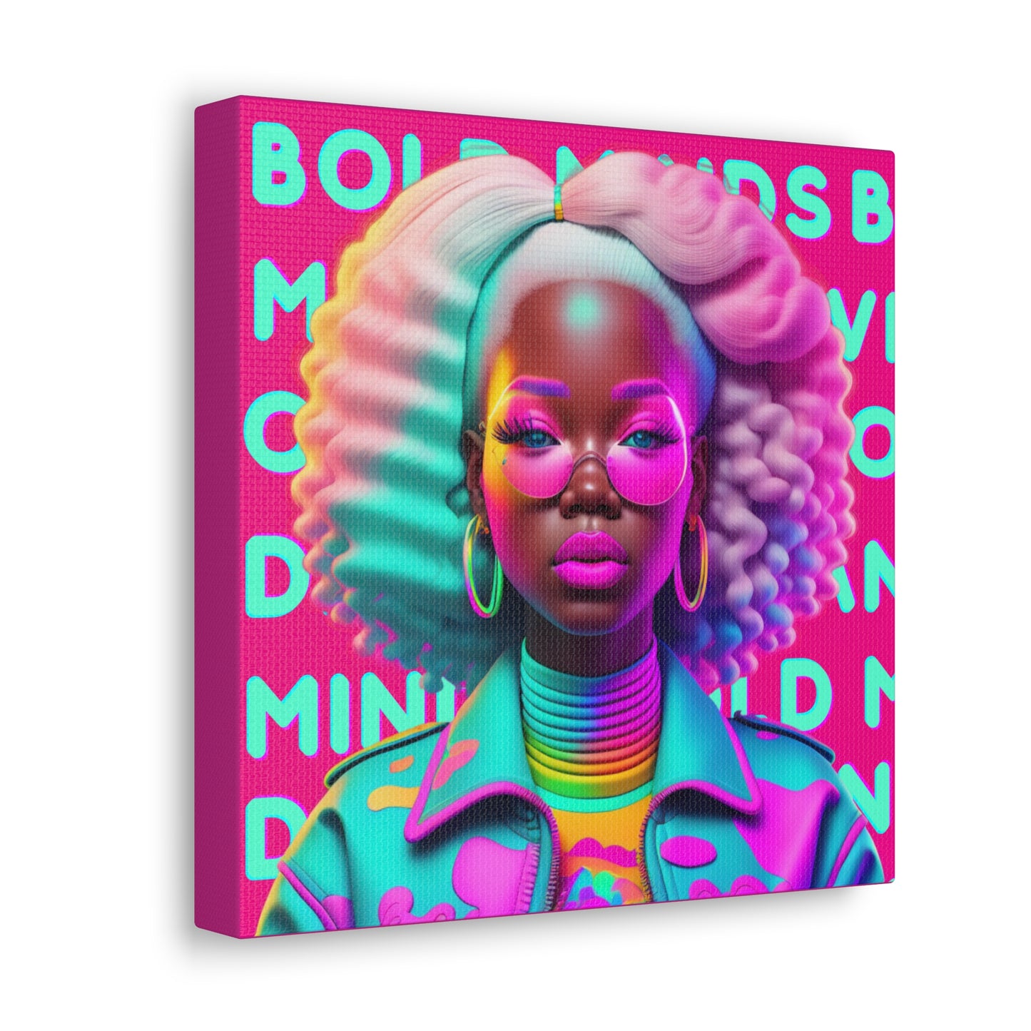 Bold Minds - Melanin Divine Canvas Gallery Wraps