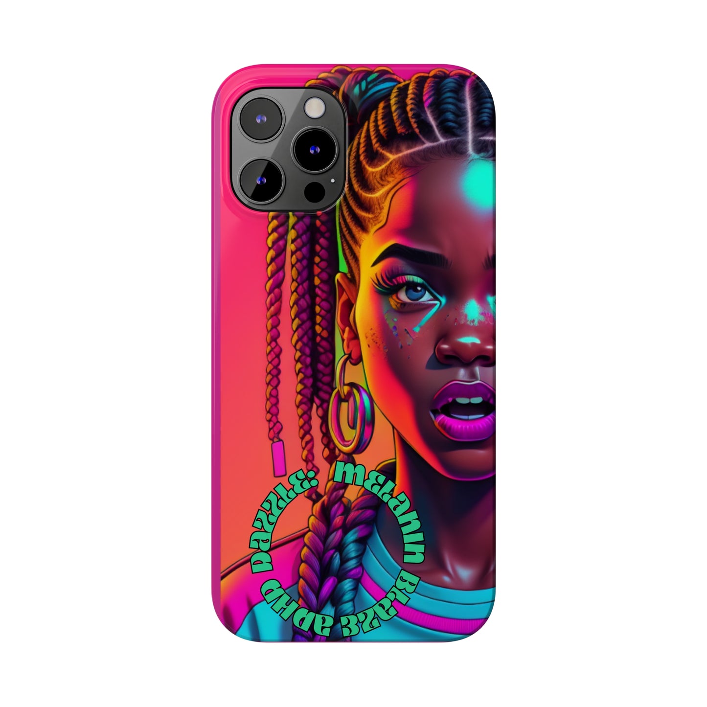 ADHD Dazzle - Melanin Blaze Slim Phone Cases