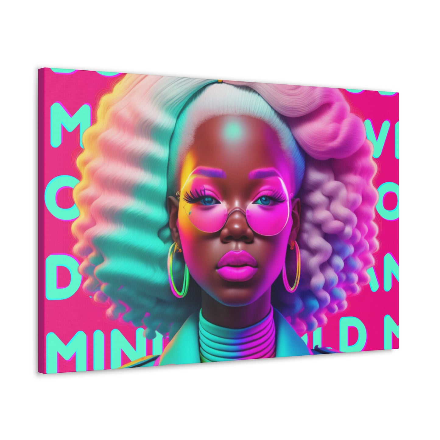 Bold Minds - Melanin Divine Canvas Gallery Wraps