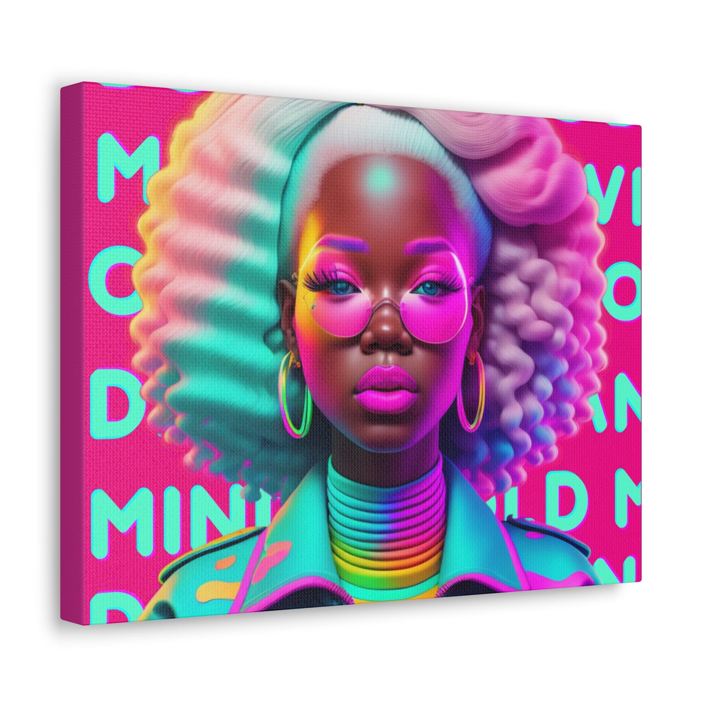 Bold Minds - Melanin Divine Canvas Gallery Wraps