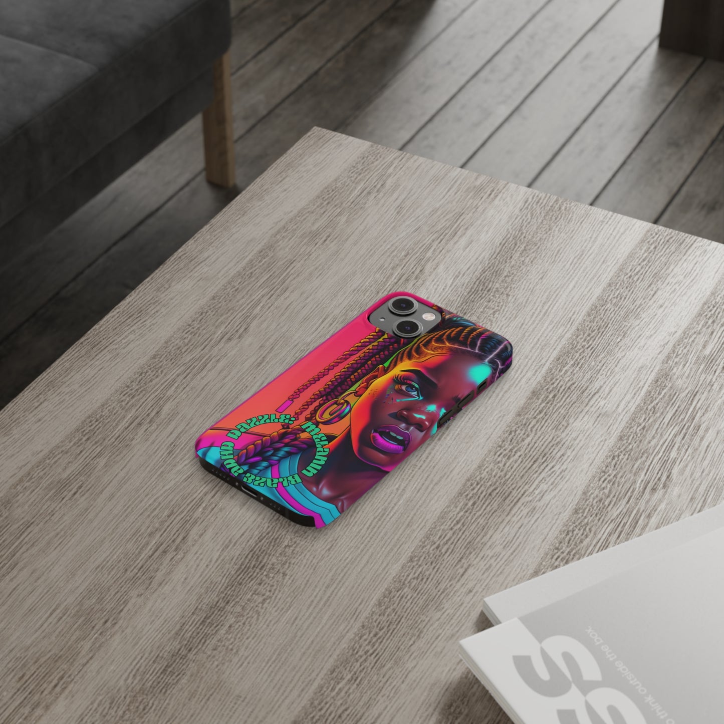 ADHD Dazzle - Melanin Blaze Slim Phone Cases