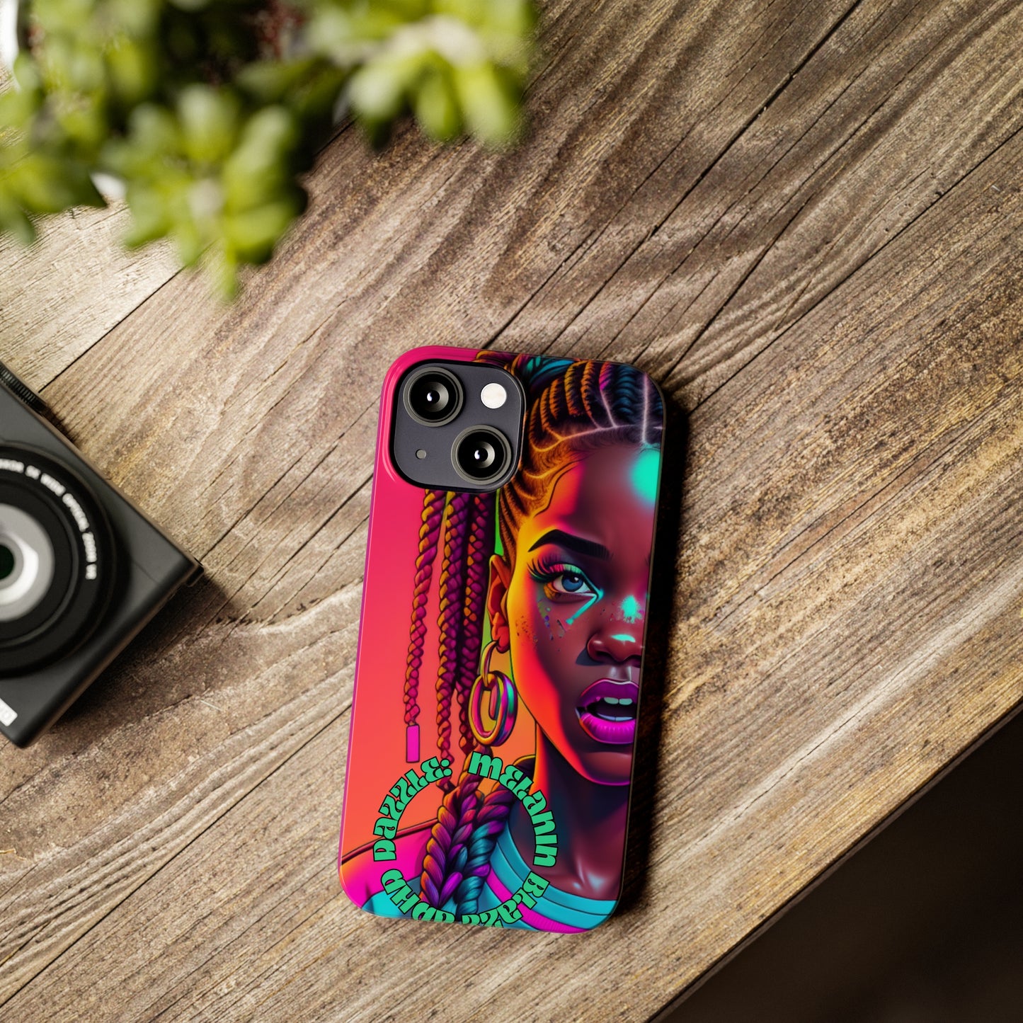 ADHD Dazzle - Melanin Blaze Slim Phone Cases