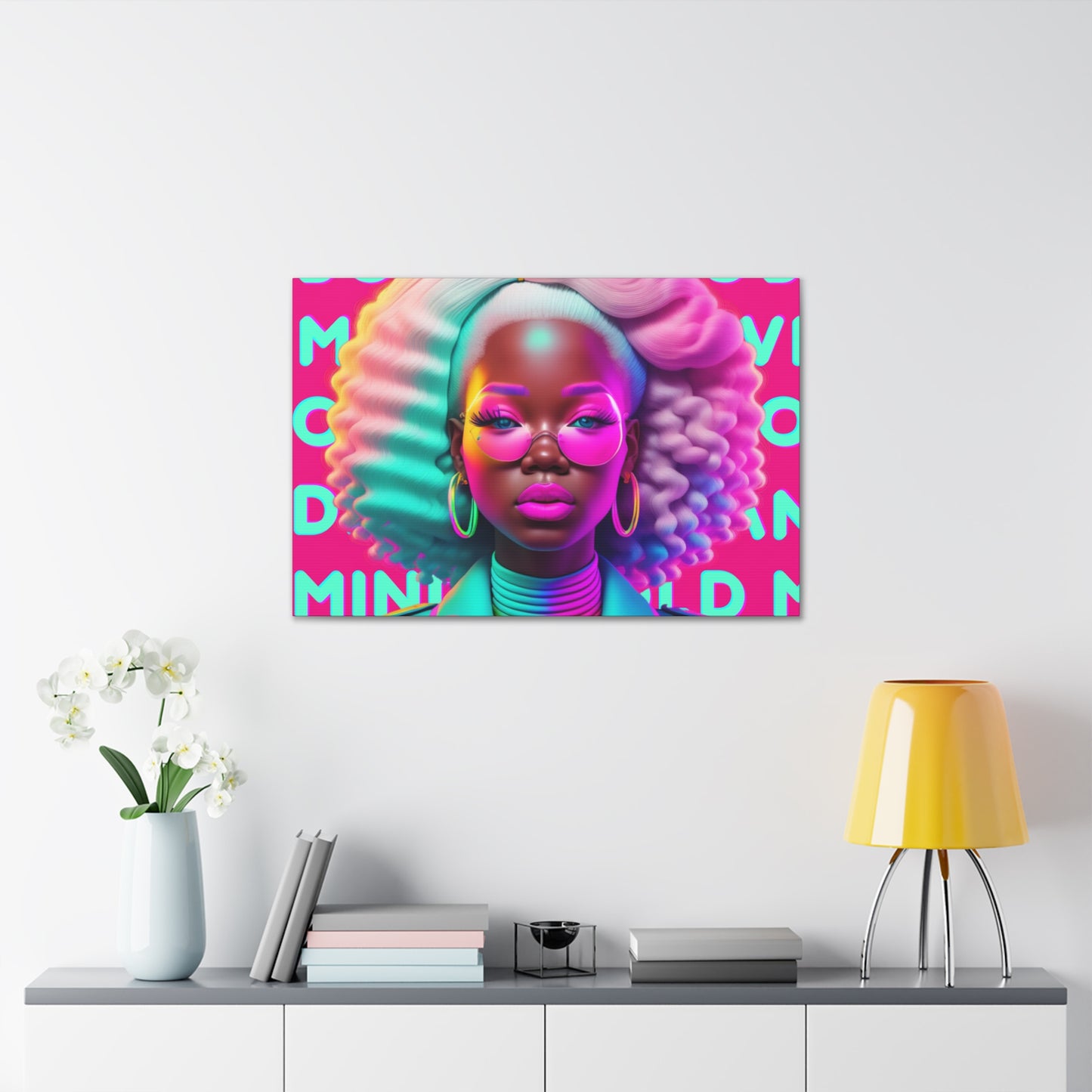 Bold Minds - Melanin Divine Canvas Gallery Wraps