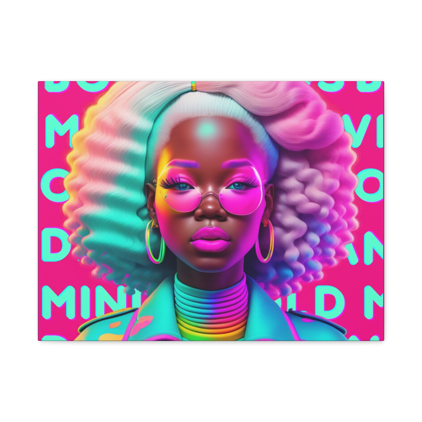 Bold Minds - Melanin Divine Canvas Gallery Wraps