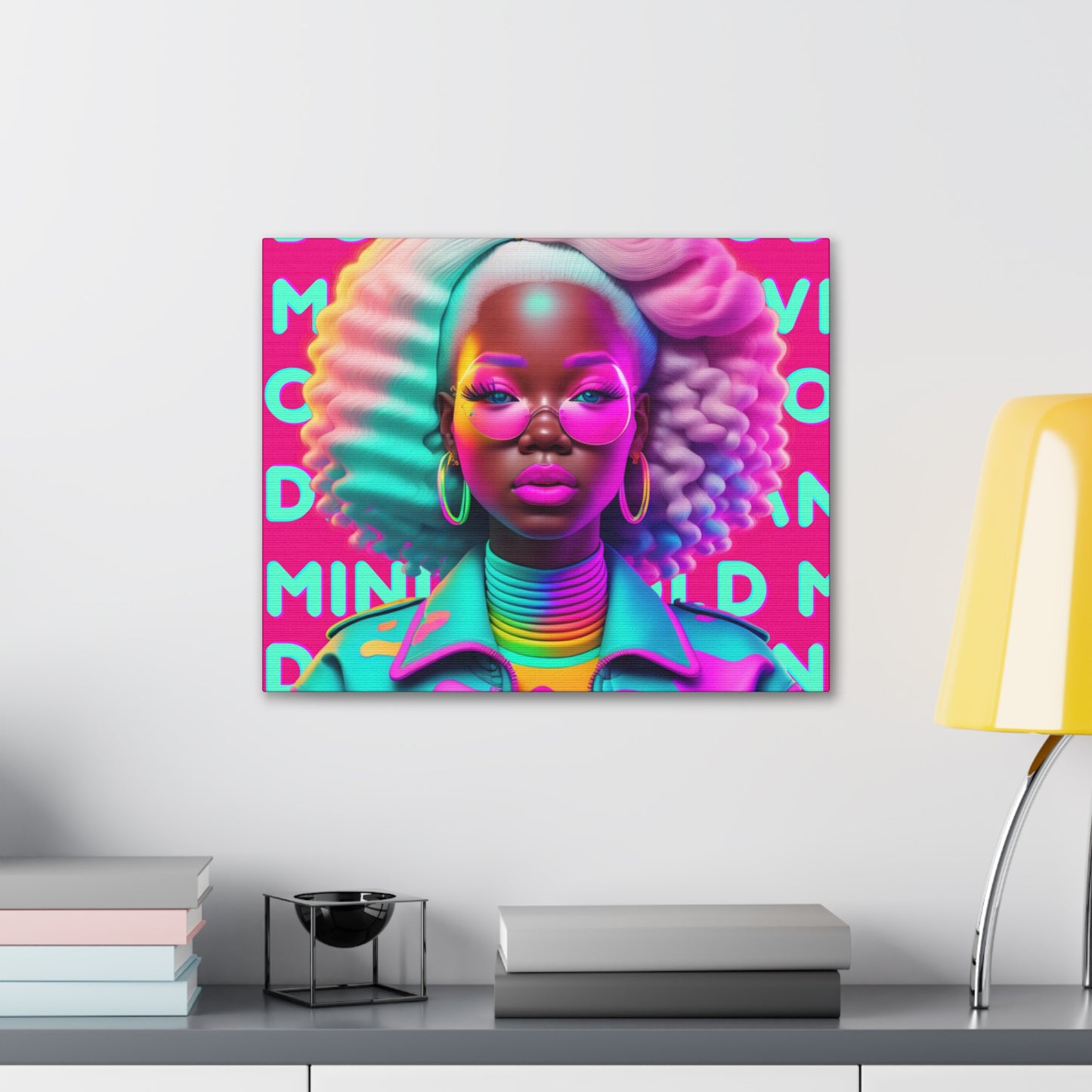 Bold Minds - Melanin Divine Canvas Gallery Wraps