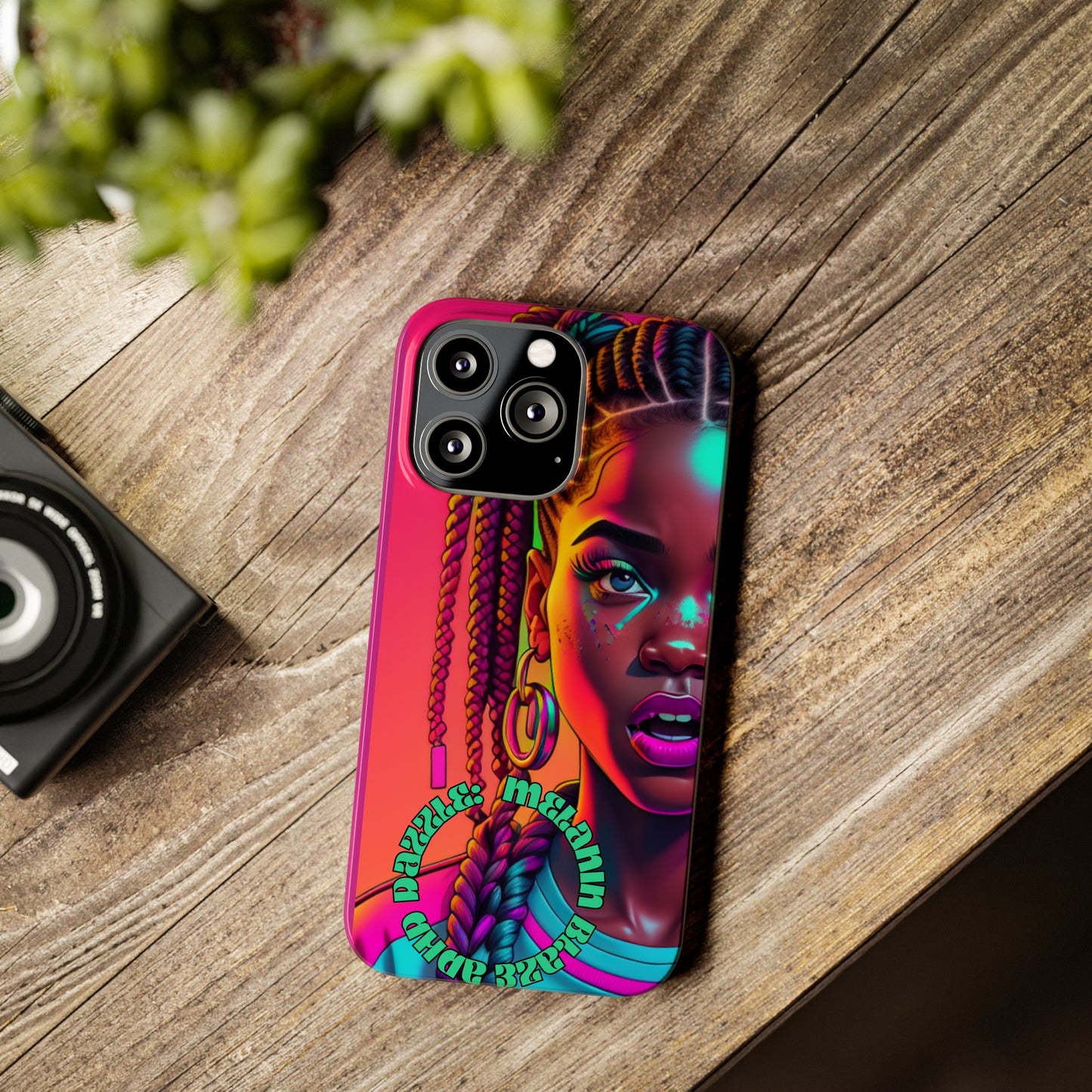 ADHD Dazzle - Melanin Blaze Slim Phone Cases