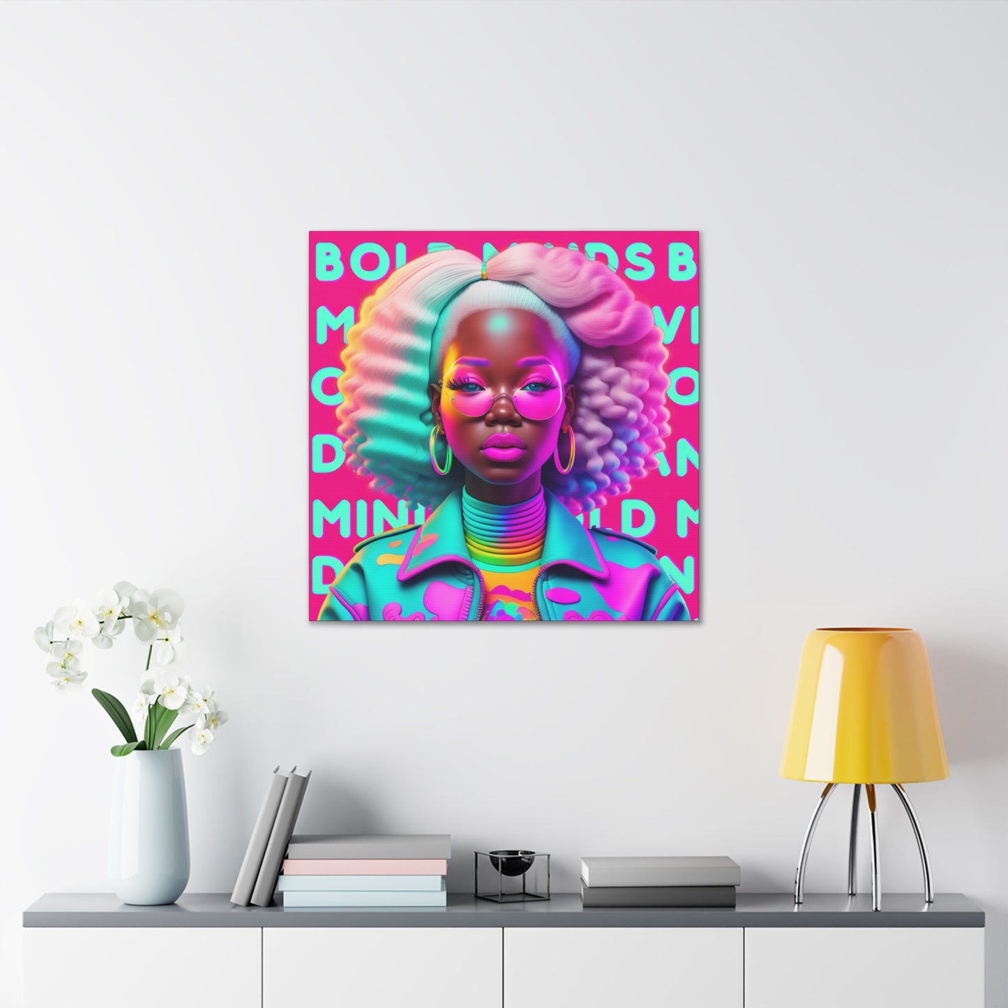 Bold Minds - Melanin Divine Canvas Gallery Wraps