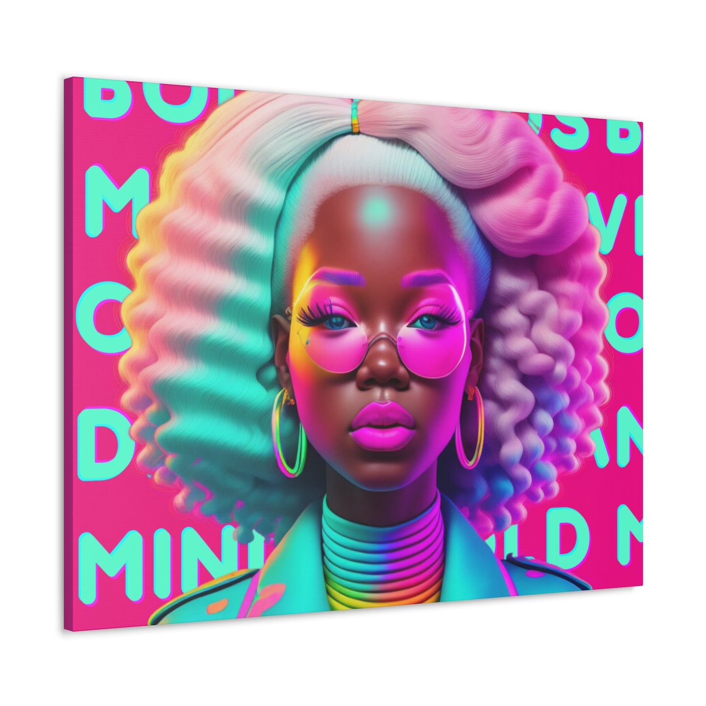 Bold Minds - Melanin Divine Canvas Gallery Wraps