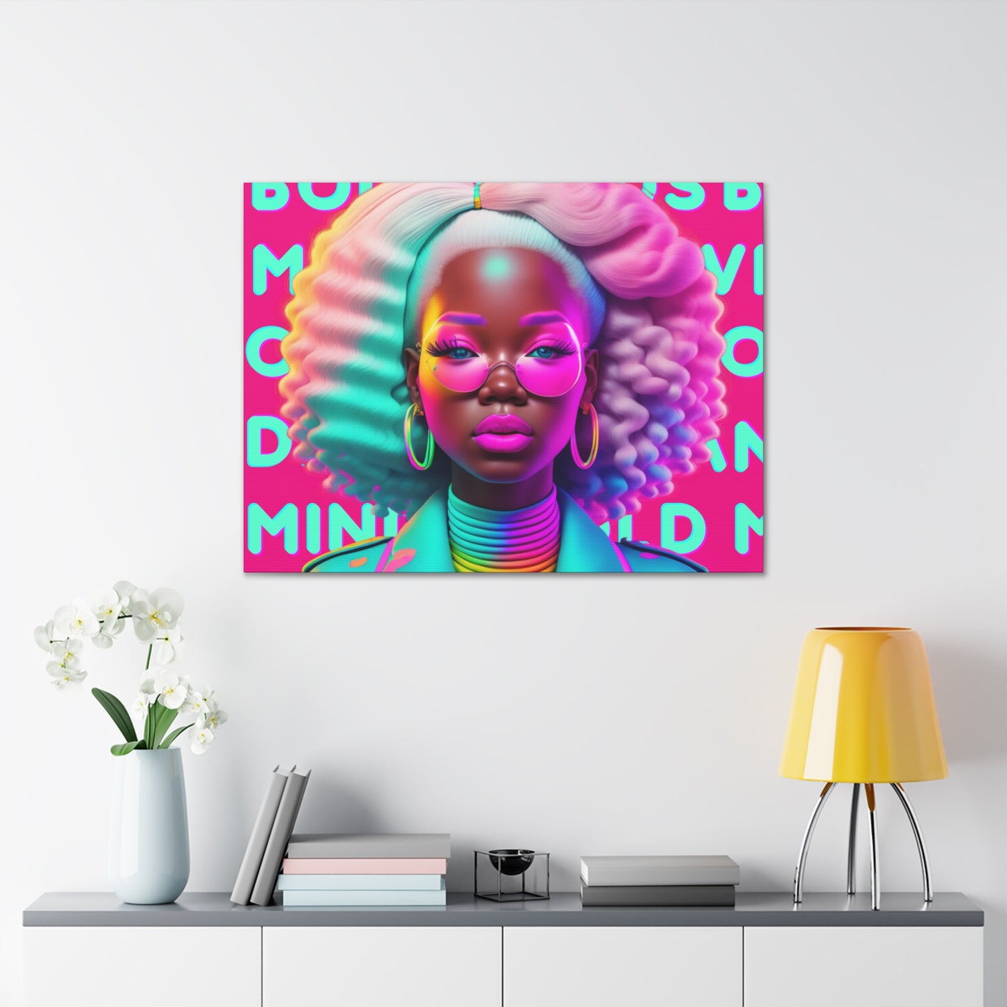 Bold Minds - Melanin Divine Canvas Gallery Wraps