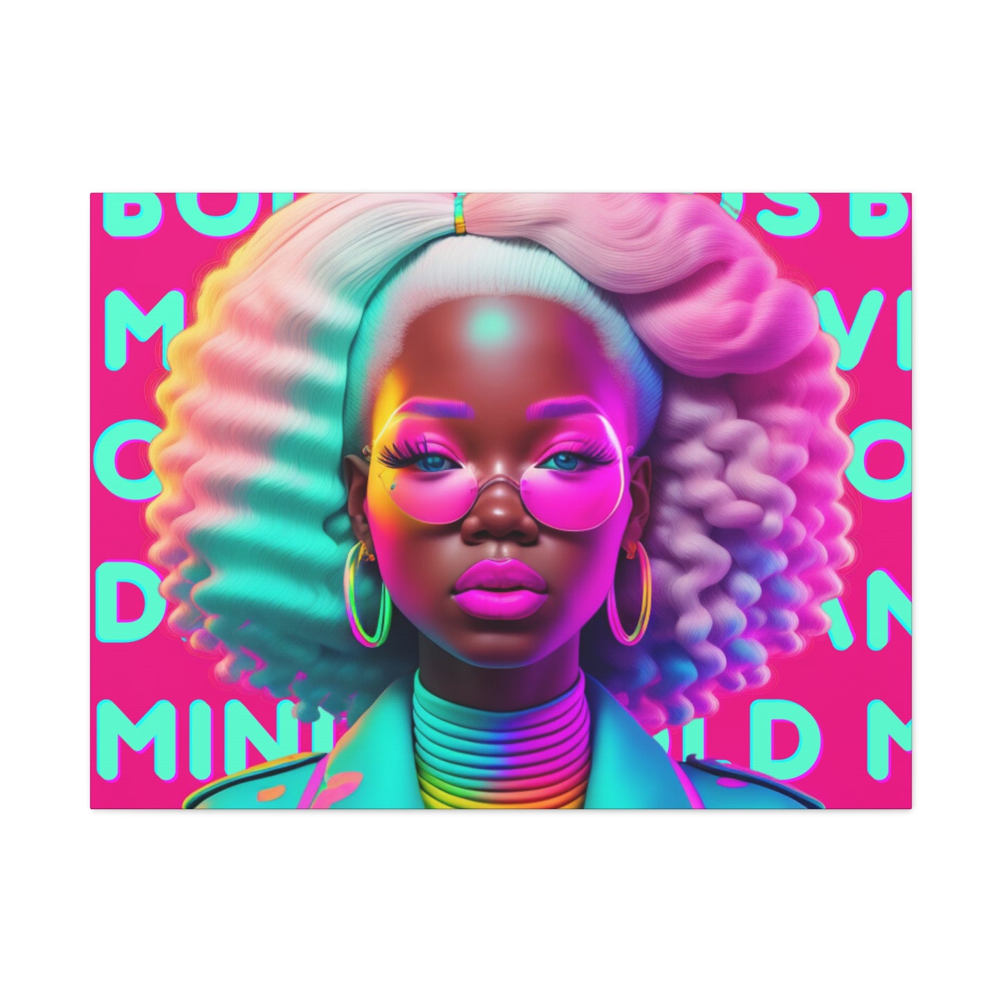 Bold Minds - Melanin Divine Canvas Gallery Wraps