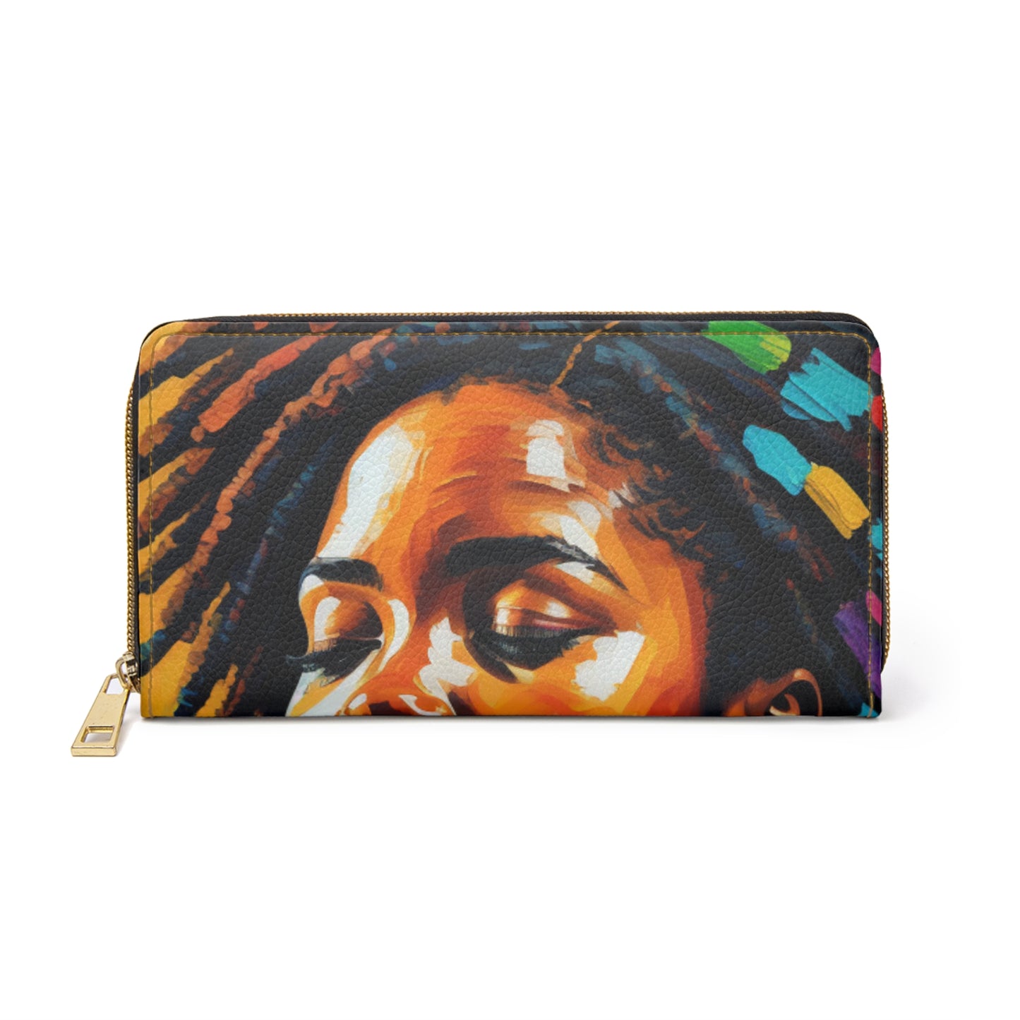 Melanin Spark, ADHD Glow Zipper Wallet