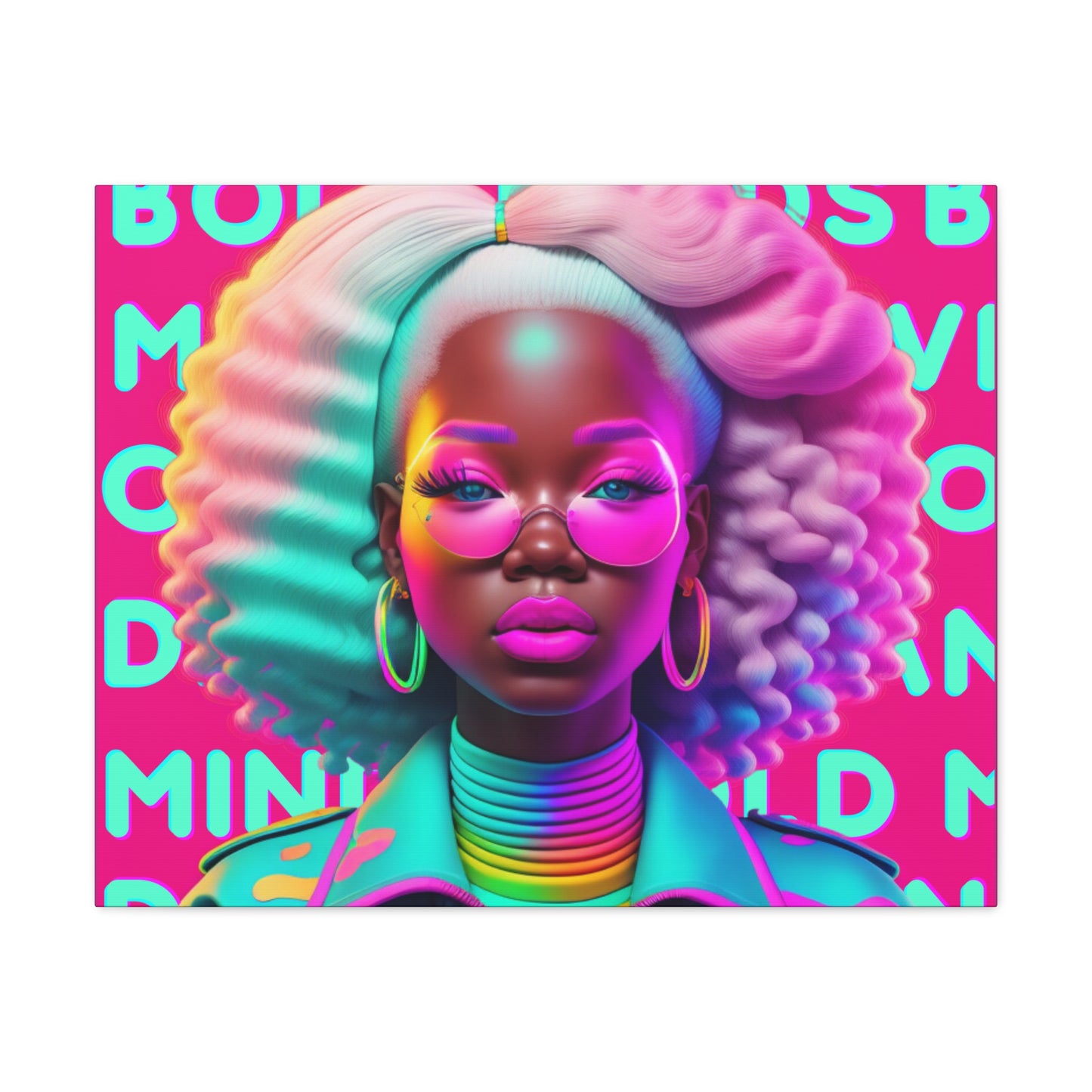 Bold Minds - Melanin Divine Canvas Gallery Wraps