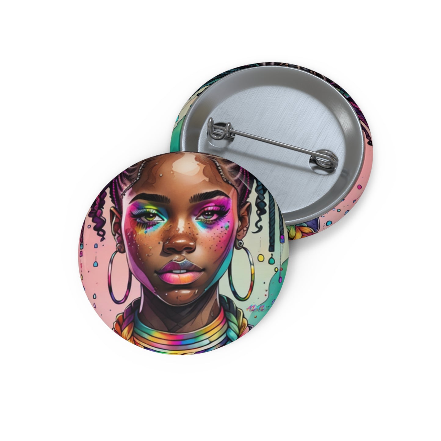 ADHD Boldness Custom Pin Buttons