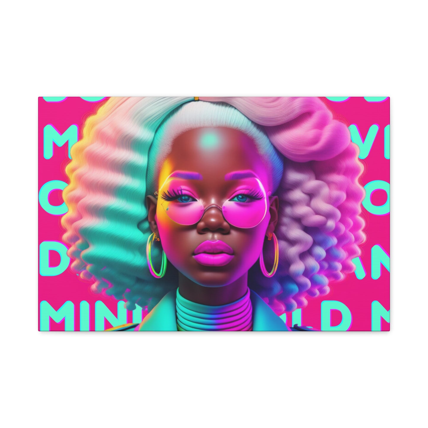 Bold Minds - Melanin Divine Canvas Gallery Wraps