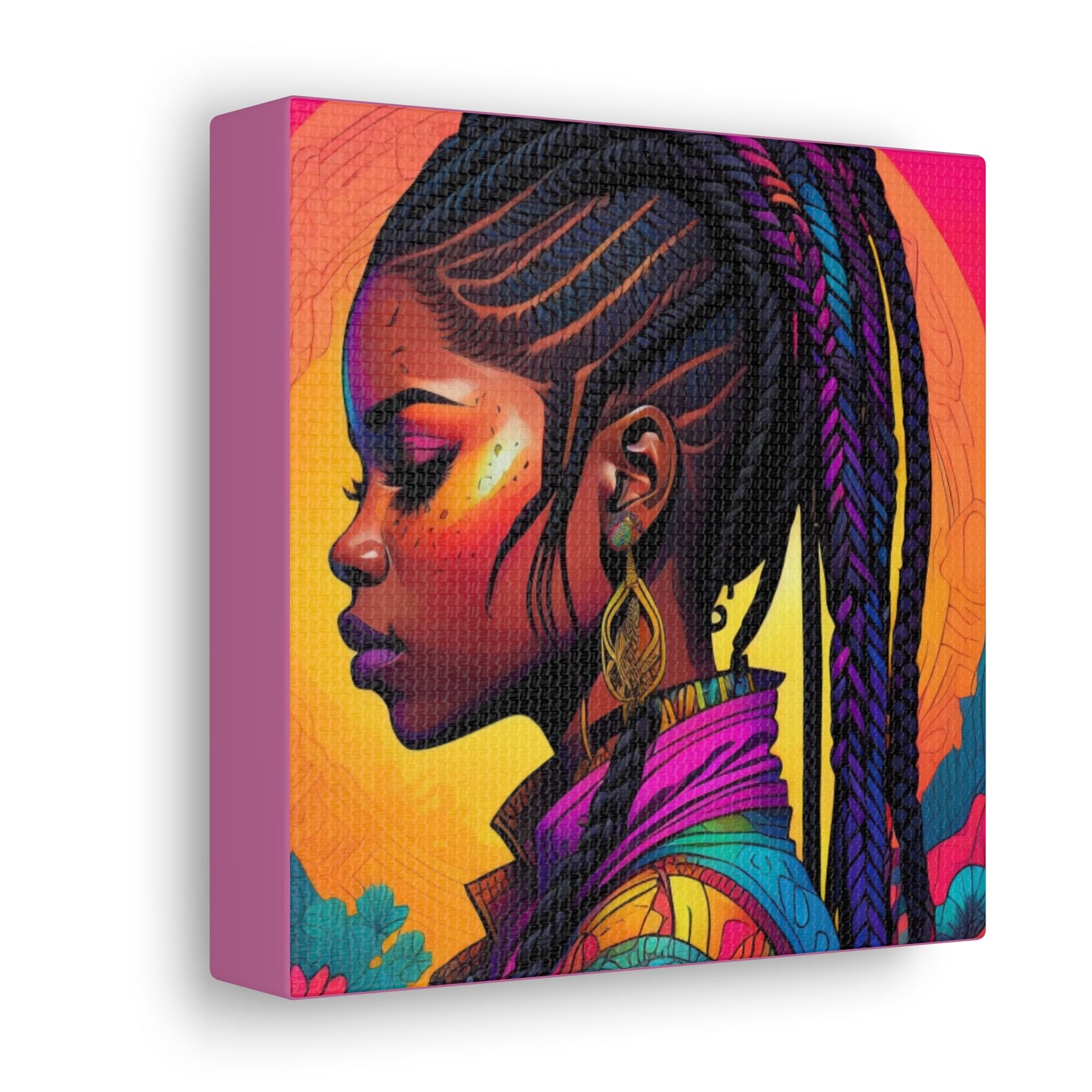 Melanin Brilliance - ADHD Drive Canvas Gallery Wraps