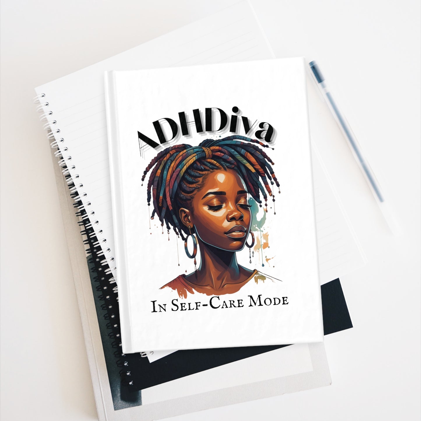 ADHDivas In Self-Care Mode Journal - Blank