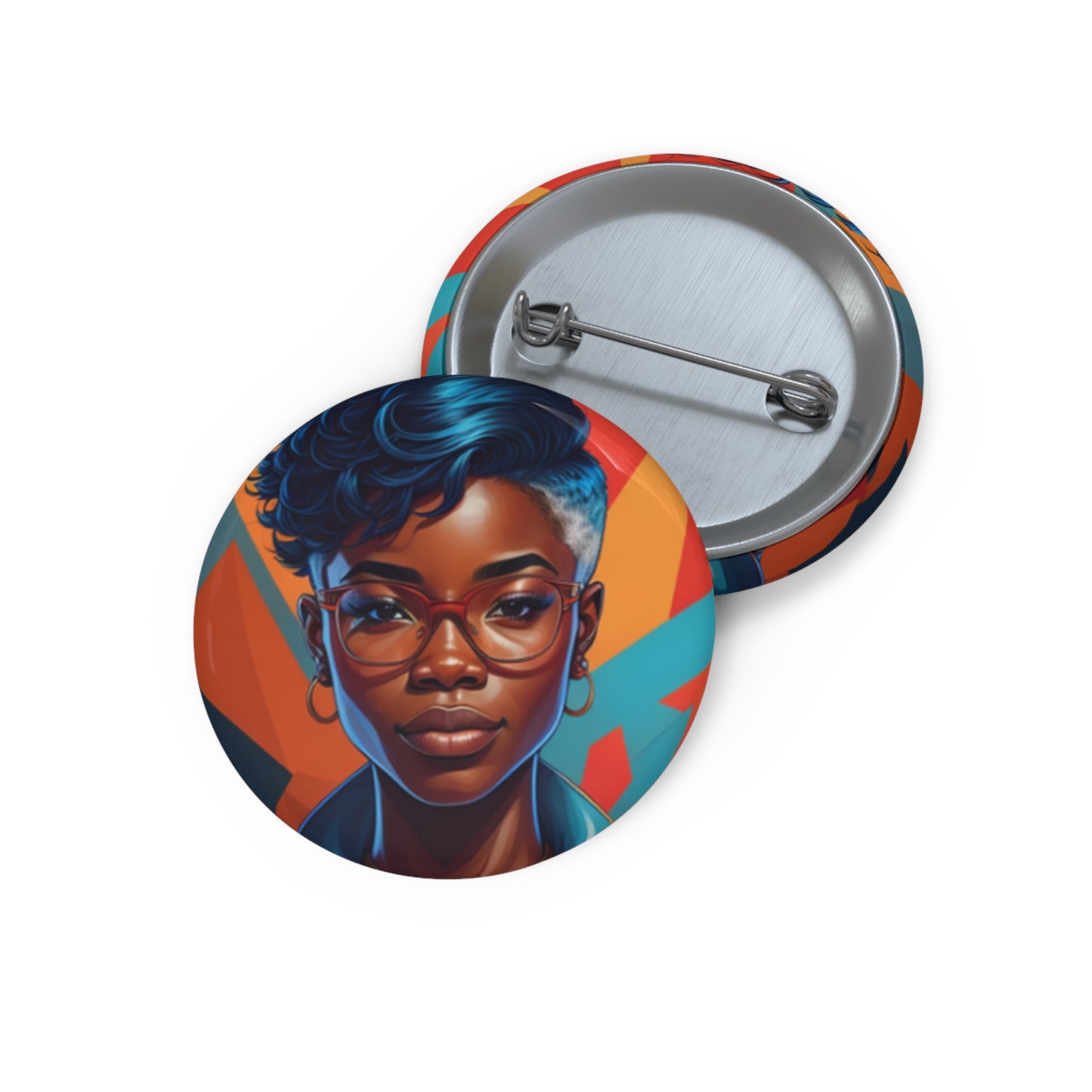ADHDiva: Unleash My Superpower Custom Pin Buttons