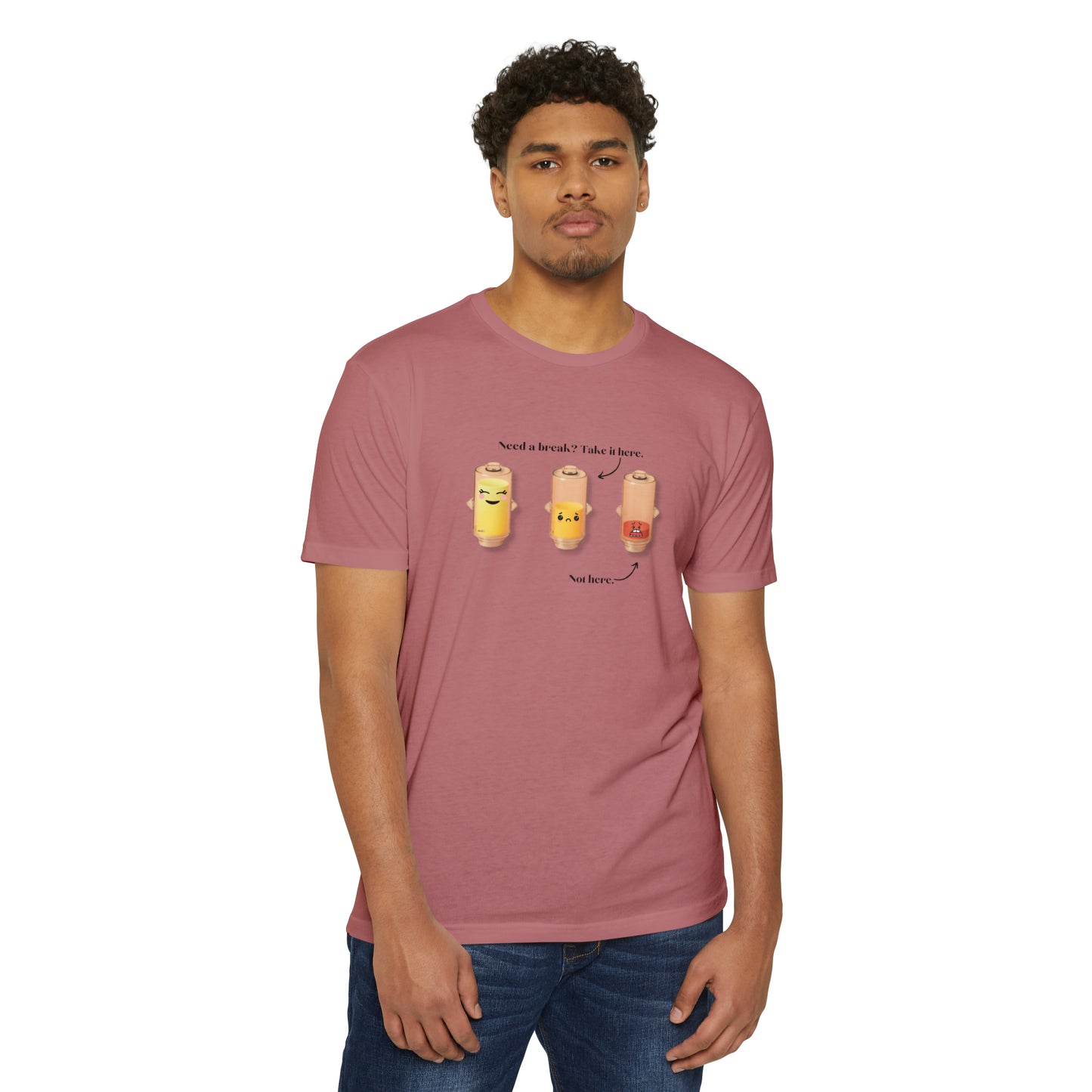 Take a Break Unisex CVC Jersey T-shirt