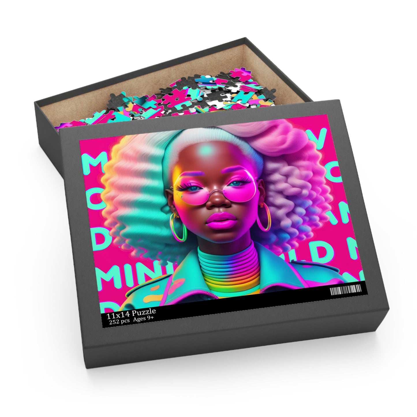 Bold Minds - Melanin Divine Puzzle (120, 252, 500-Piece)