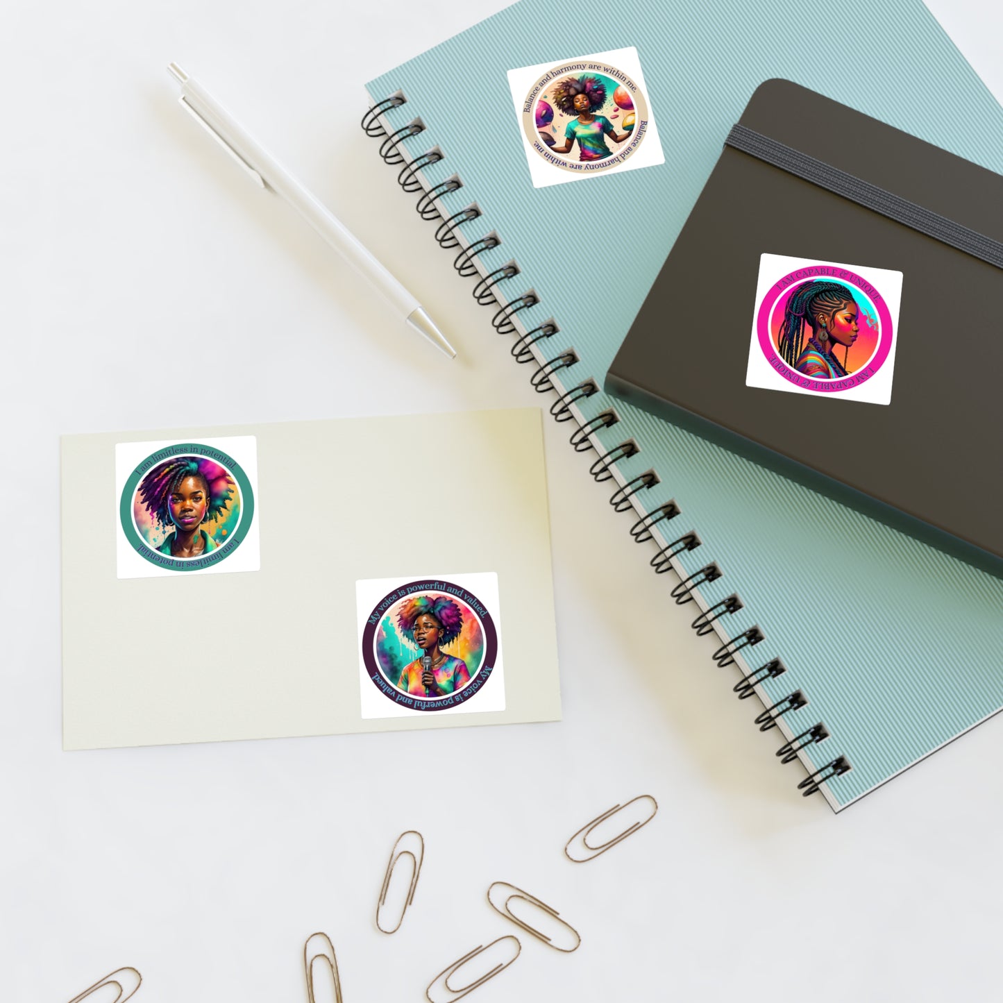 Affirmation Sticker Sheets