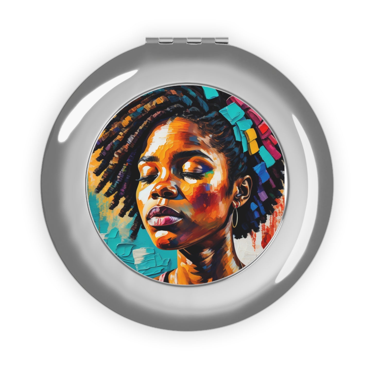 Melanin Sparks - ADHD Glow Compact Travel Mirror