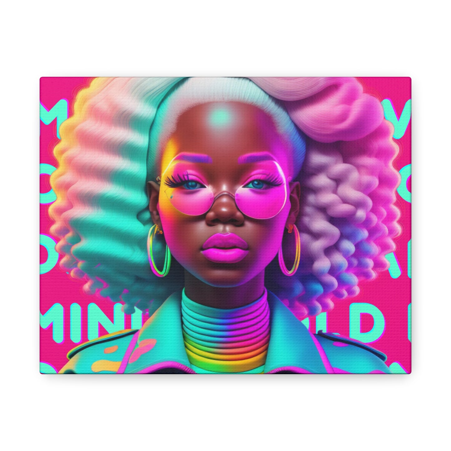 Bold Minds - Melanin Divine Canvas Gallery Wraps