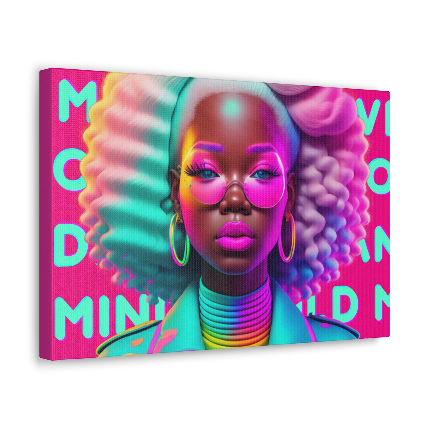 Bold Minds - Melanin Divine Canvas Gallery Wraps