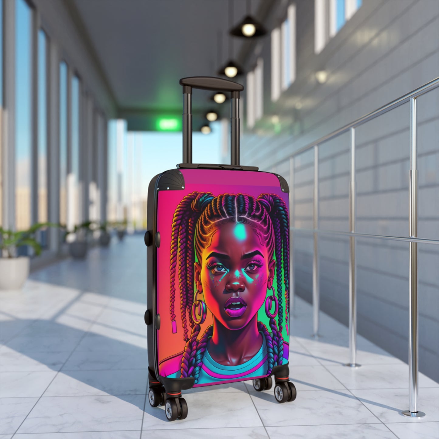 ADHD Dazzle - Melanin Blaze Suitcase