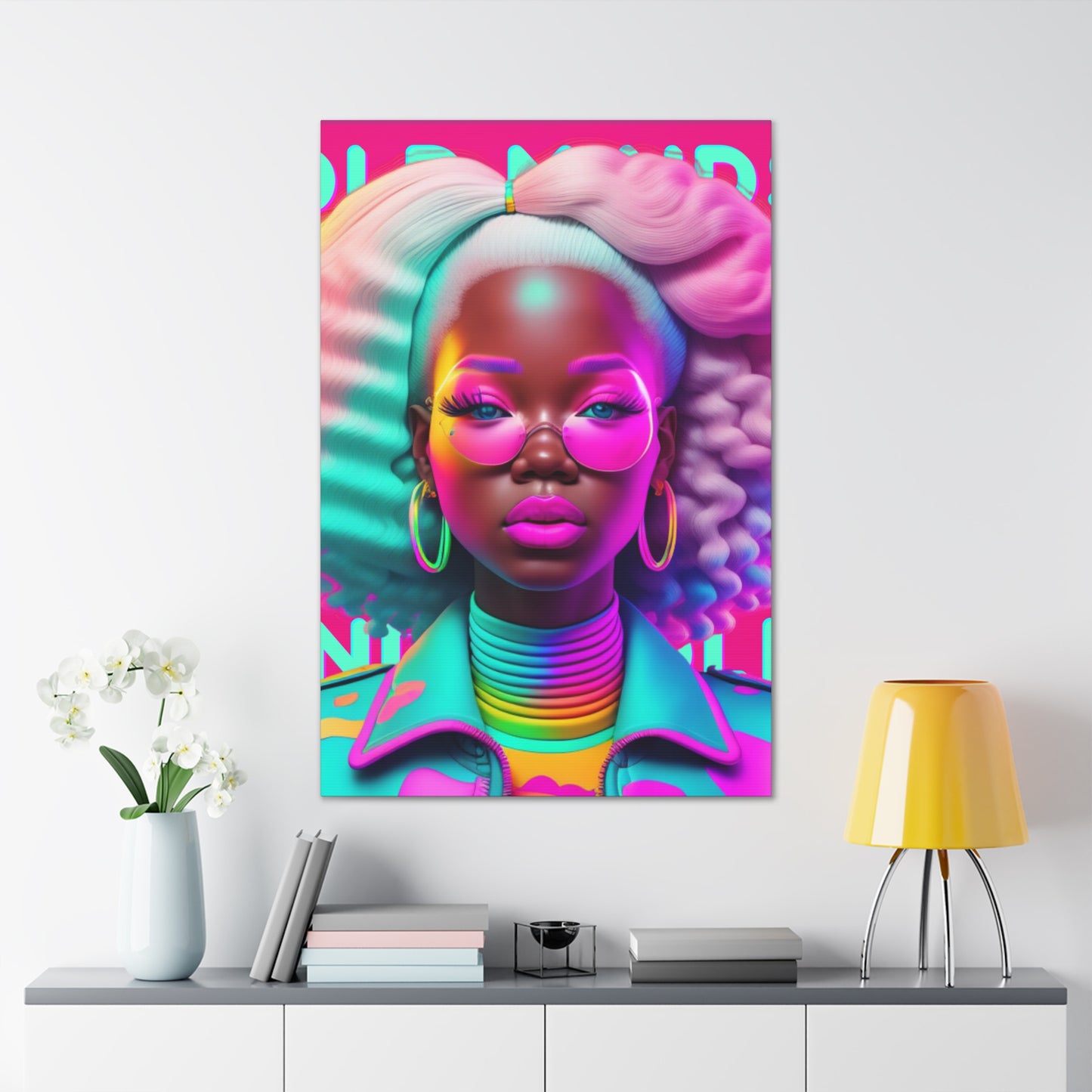 Bold Minds - Melanin Divine Canvas Gallery Wraps