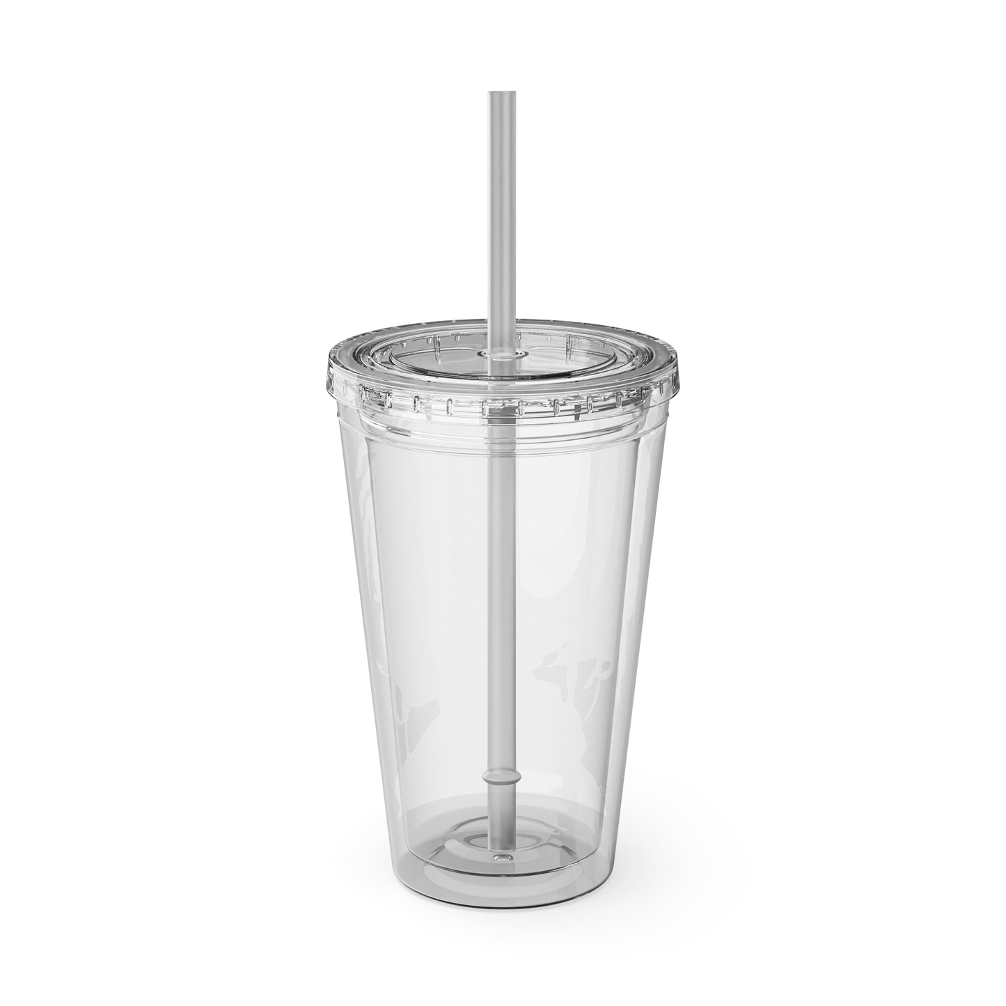 I Am Unique Sunsplash Tumbler with Straw, 16oz