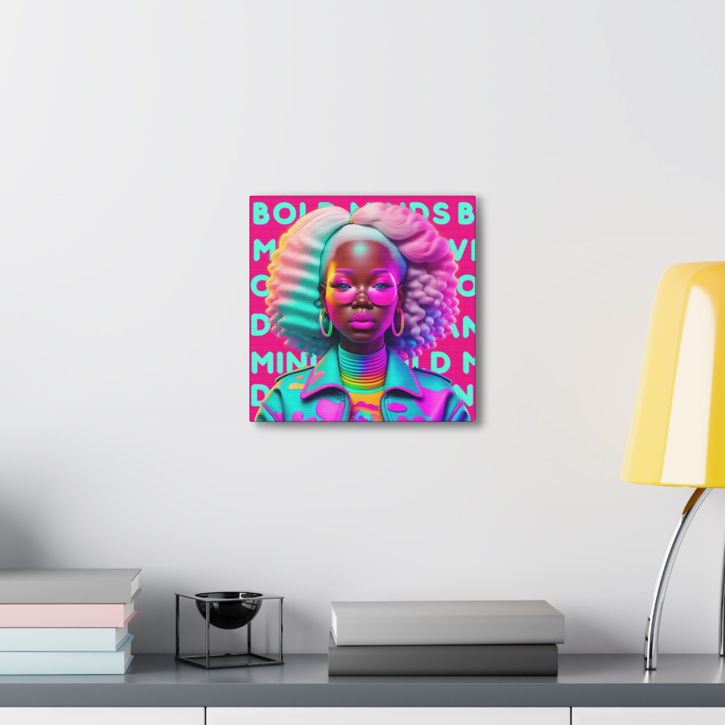 Bold Minds - Melanin Divine Canvas Gallery Wraps