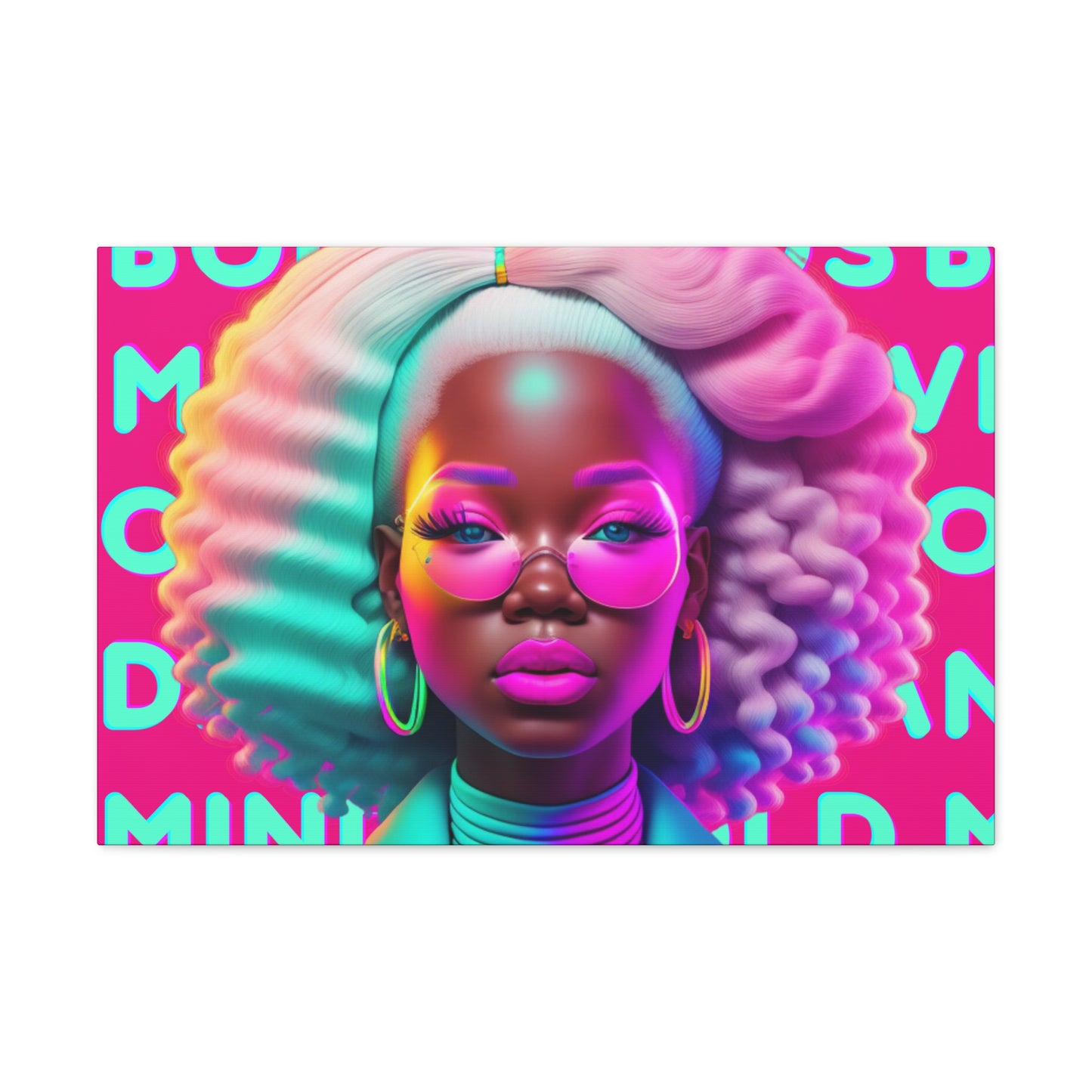 Bold Minds - Melanin Divine Canvas Gallery Wraps