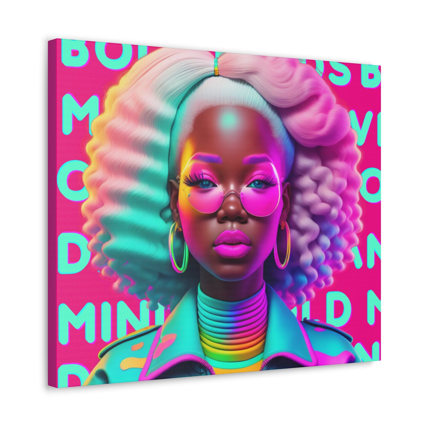 Bold Minds - Melanin Divine Canvas Gallery Wraps