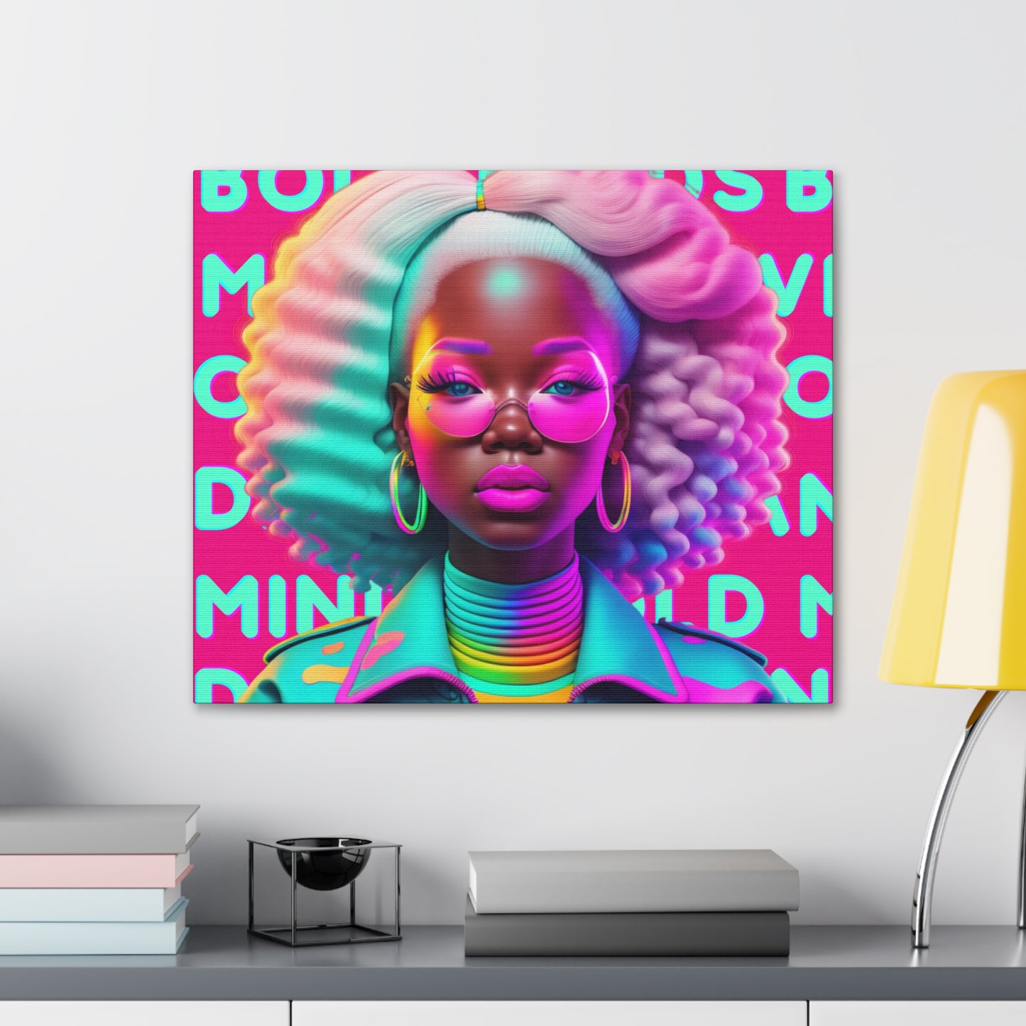 Bold Minds - Melanin Divine Canvas Gallery Wraps