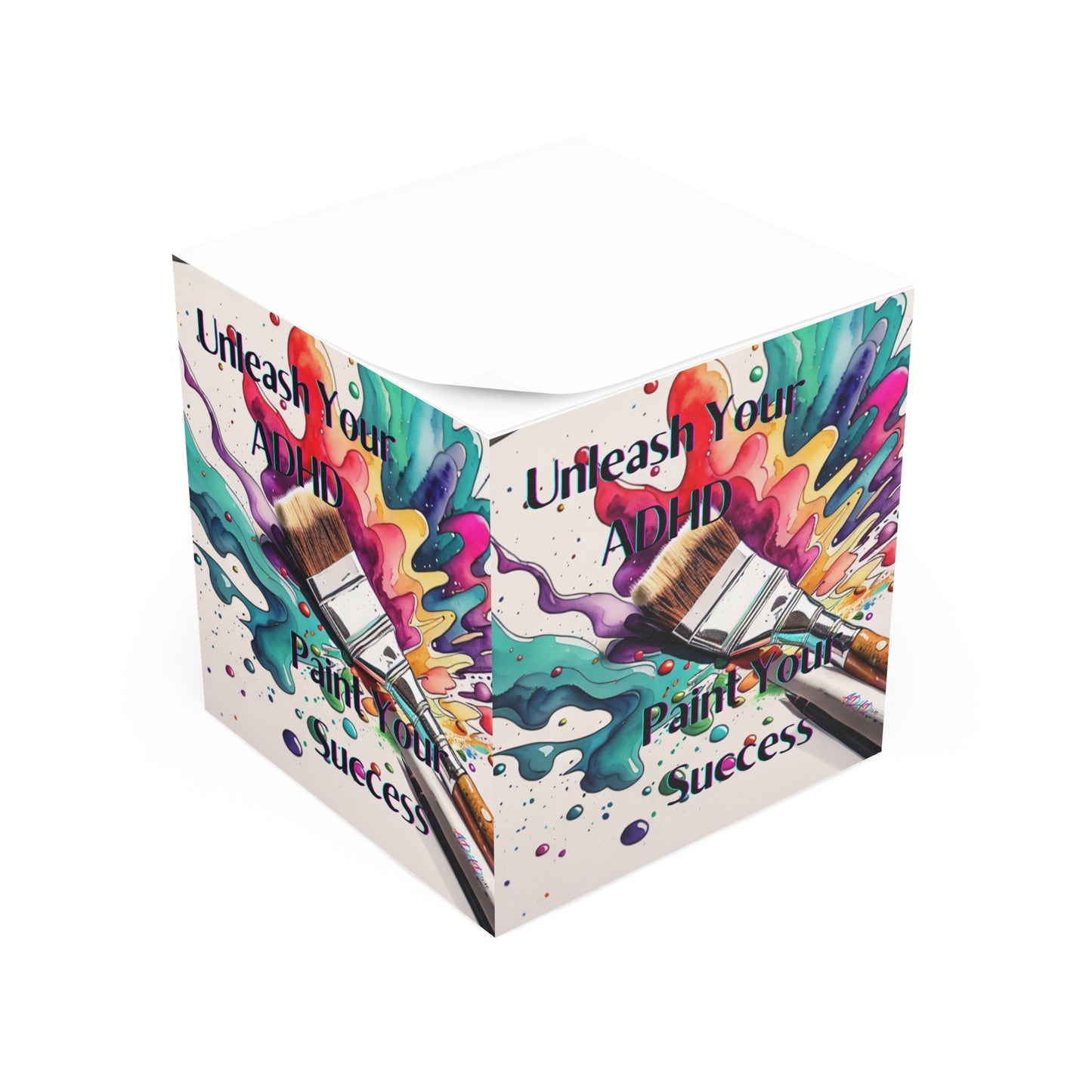 Unleash Your ADHD Note Cube