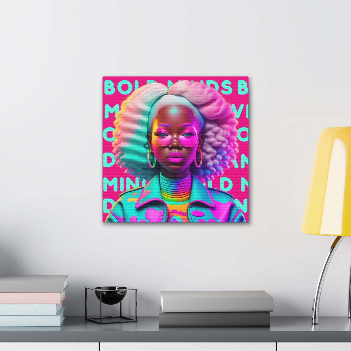 Bold Minds - Melanin Divine Canvas Gallery Wraps