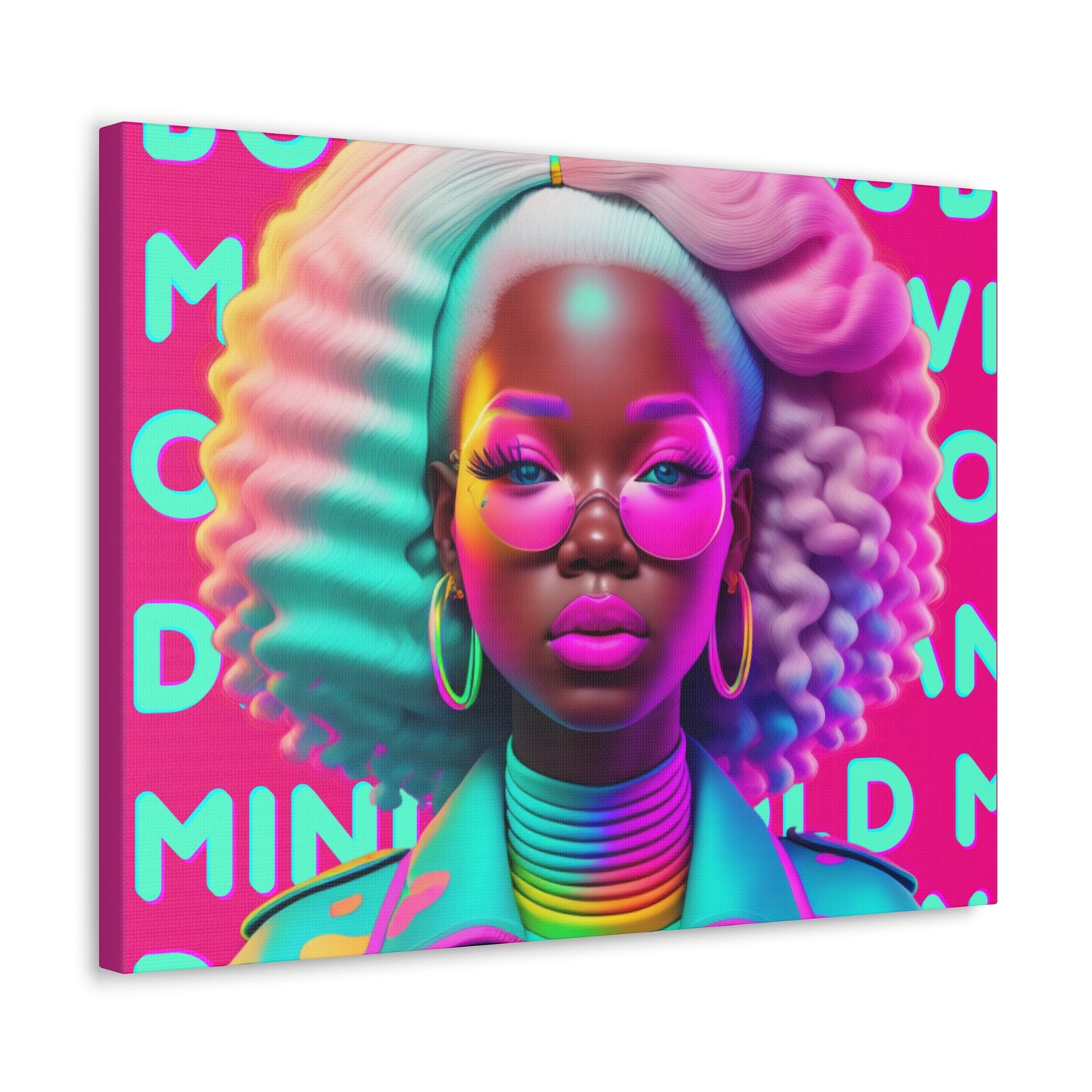 Bold Minds - Melanin Divine Canvas Gallery Wraps