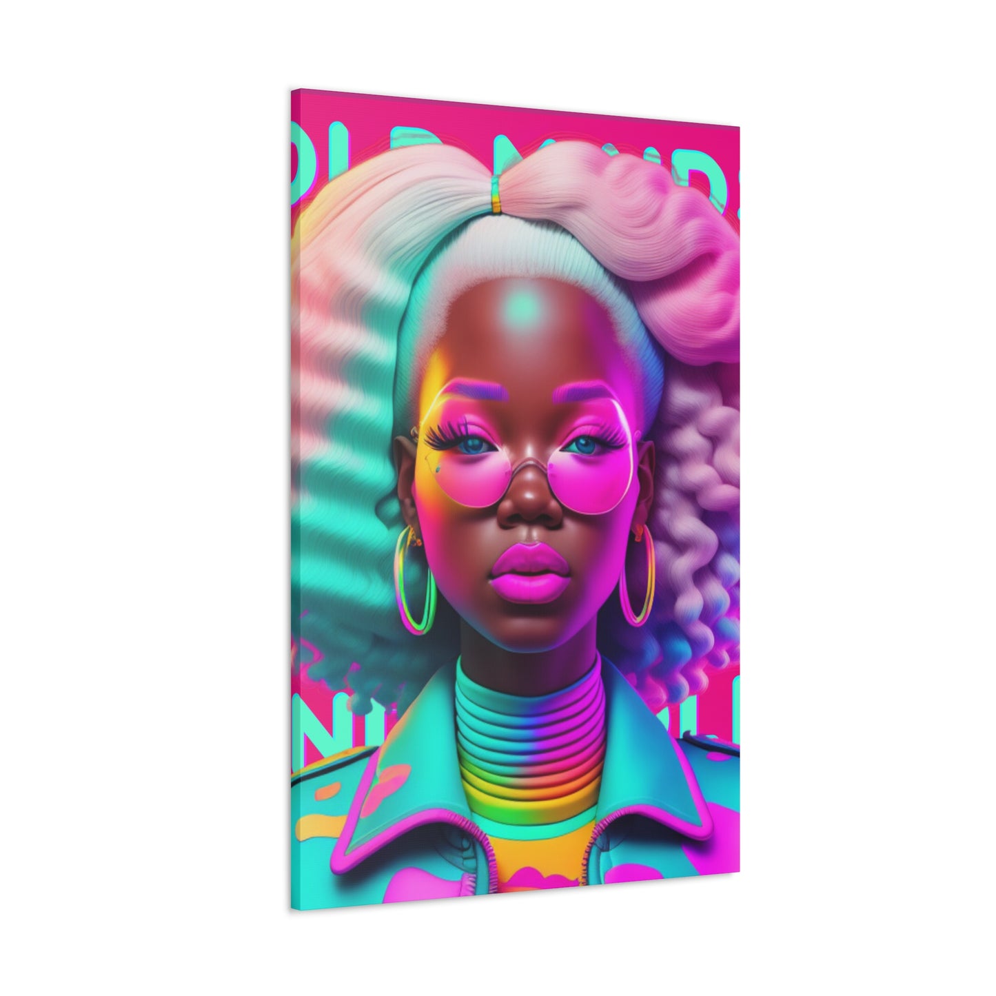 Bold Minds - Melanin Divine Canvas Gallery Wraps