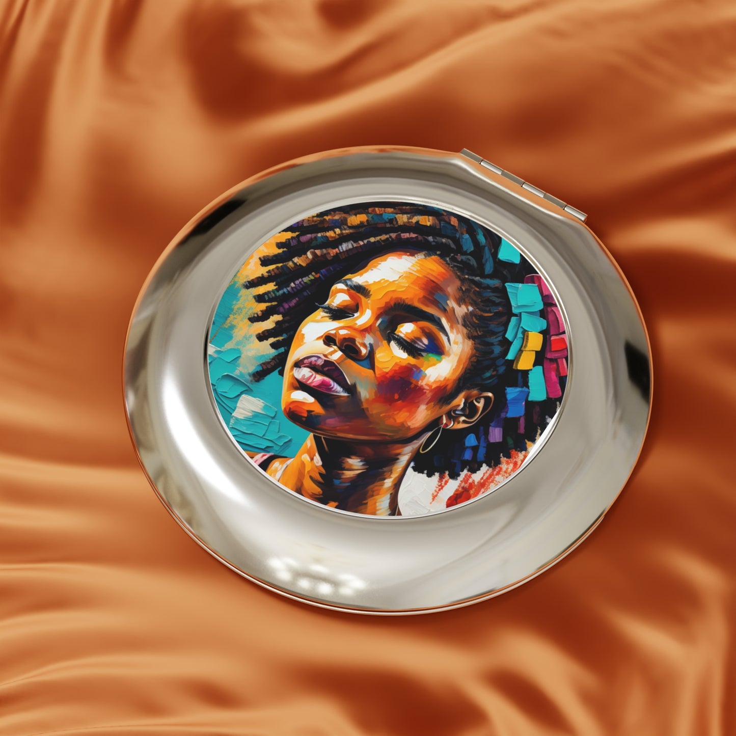 Melanin Sparks - ADHD Glow Compact Travel Mirror