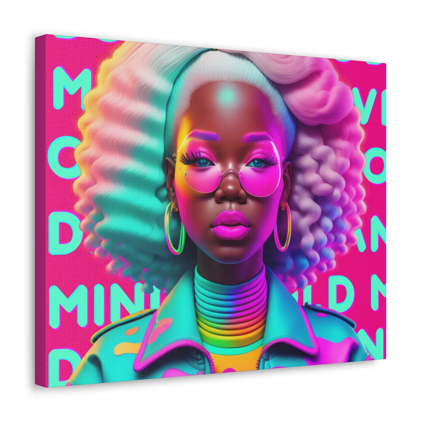 Bold Minds - Melanin Divine Canvas Gallery Wraps