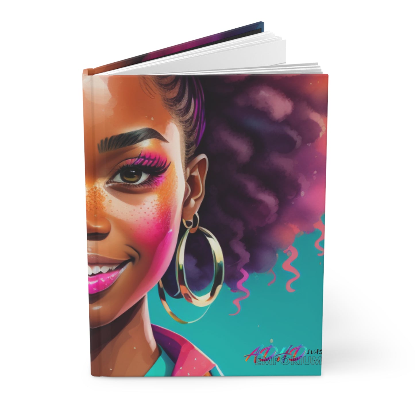 My ADHD is Colorful #4 - Hardcover Journal Matte