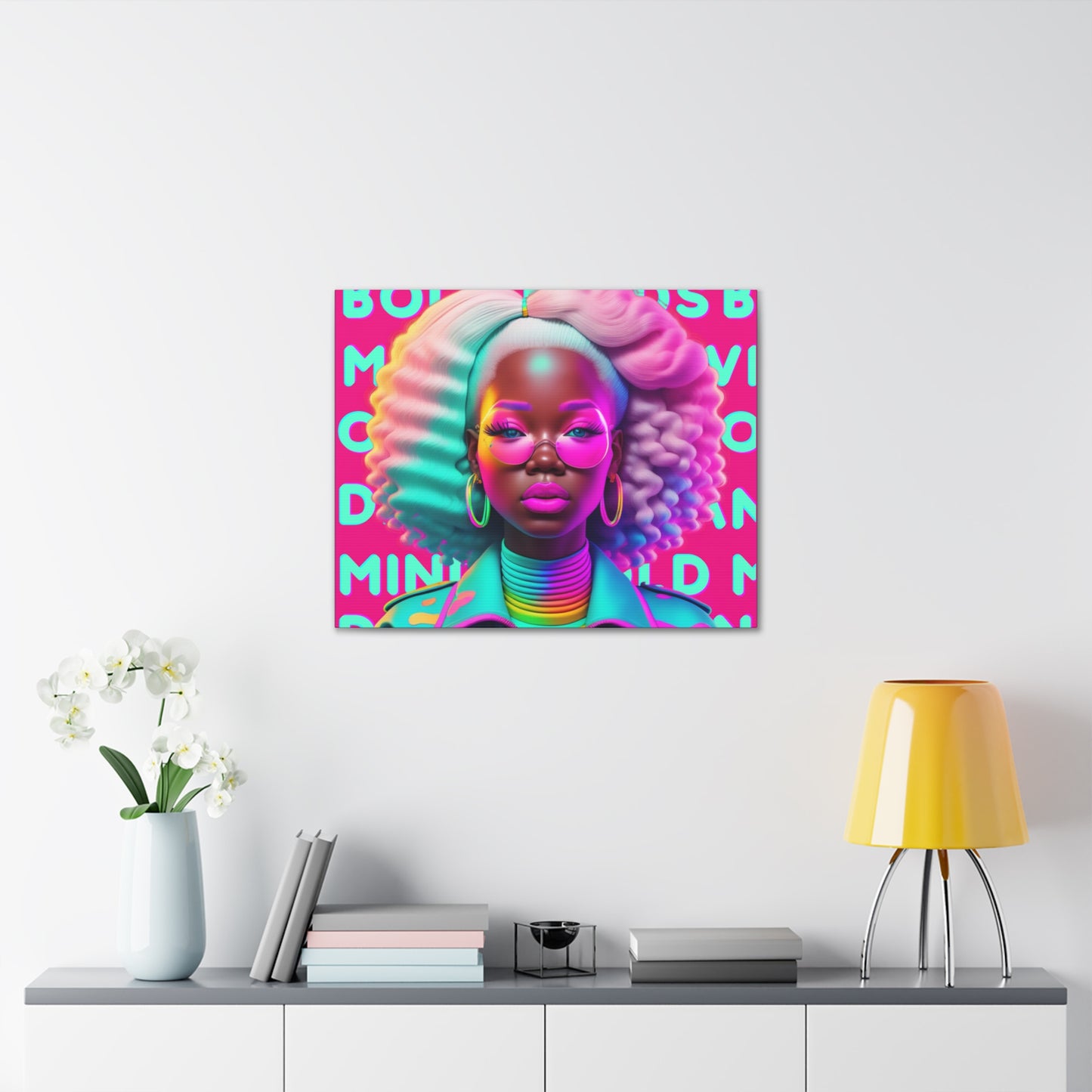 Bold Minds - Melanin Divine Canvas Gallery Wraps