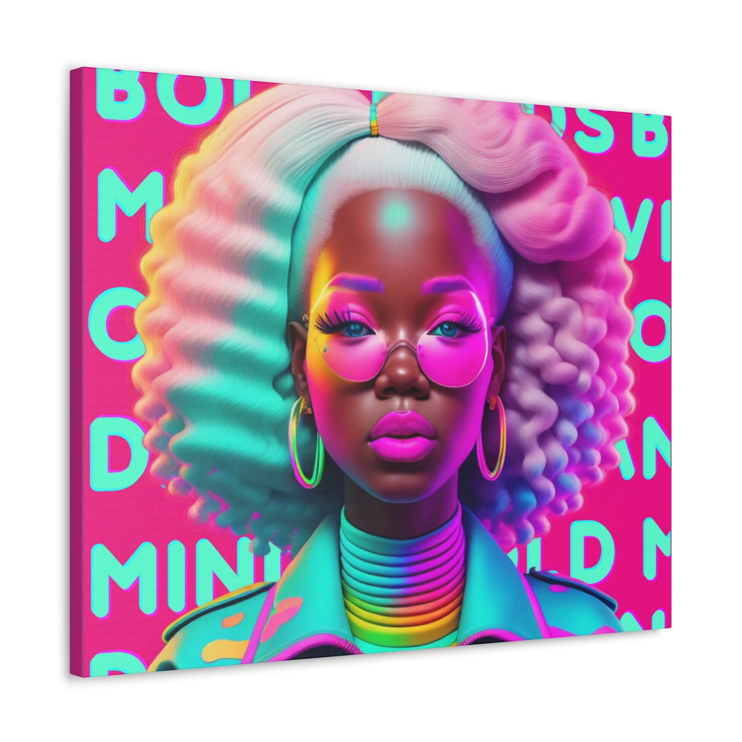 Bold Minds - Melanin Divine Canvas Gallery Wraps