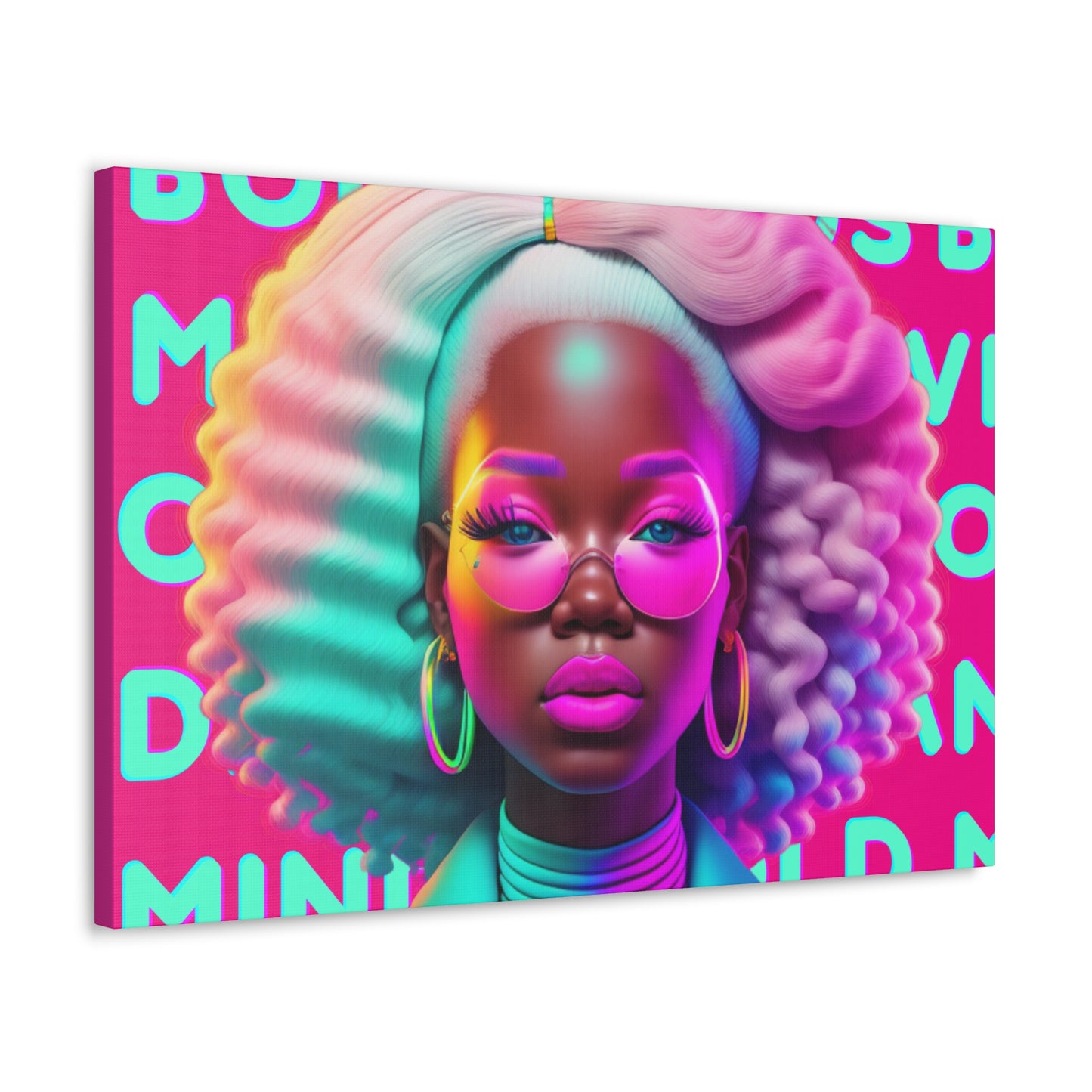 Bold Minds - Melanin Divine Canvas Gallery Wraps