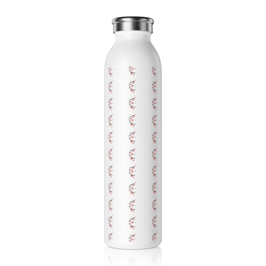 Pouring Love Into Myself Slim Water Bottle