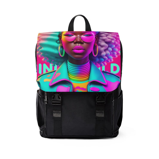 Bold Minds - Melanin Divine Unisex Casual Shoulder Backpack