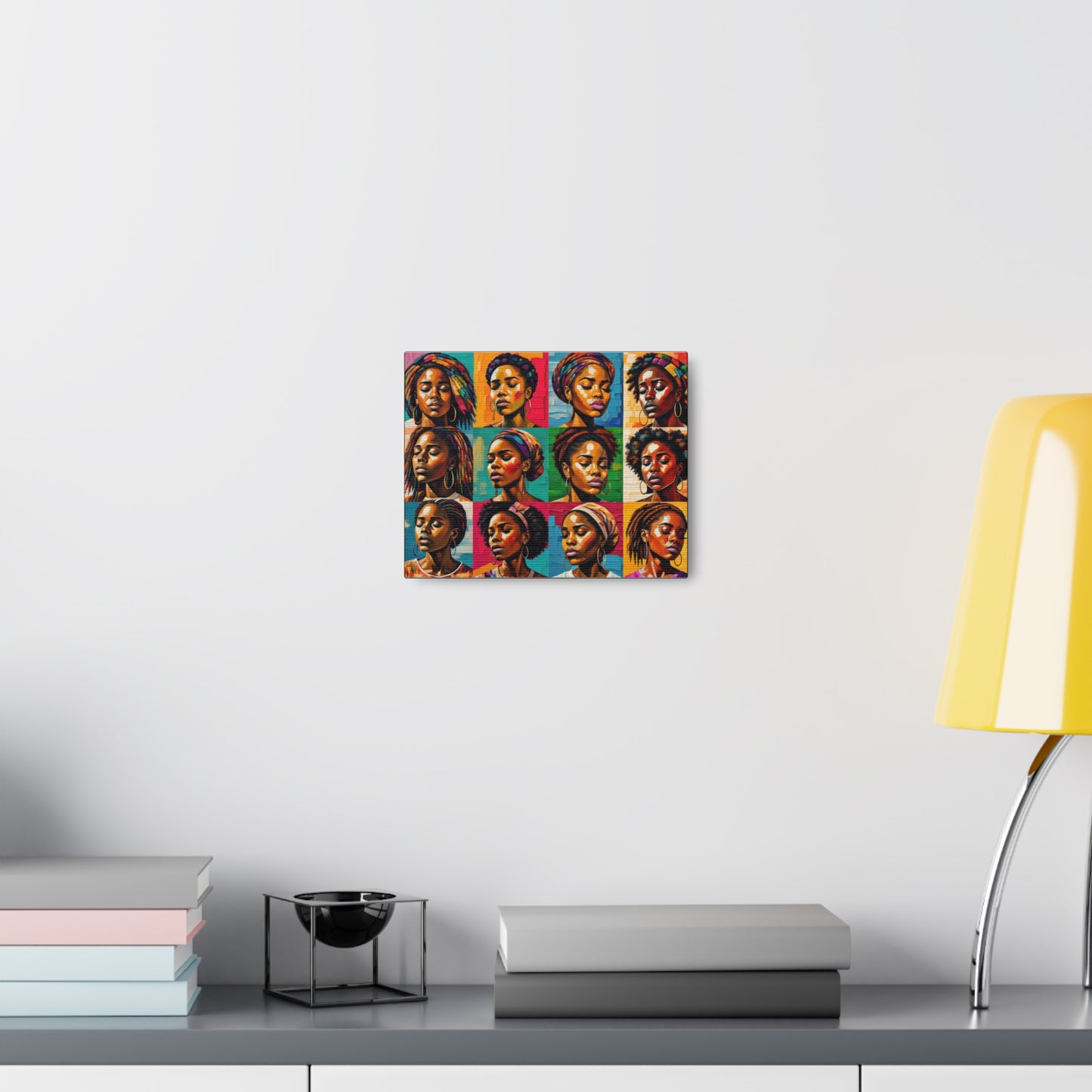 ADHD Excellence in Melanin Hue Canvas Gallery Wraps