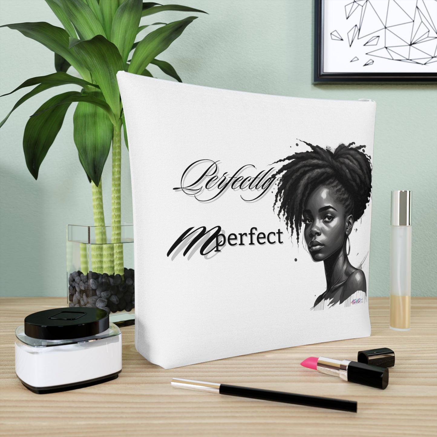 Perfectly Mperfect Cotton Cosmetic Bag